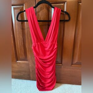 Showpo Vibrant Red Dress